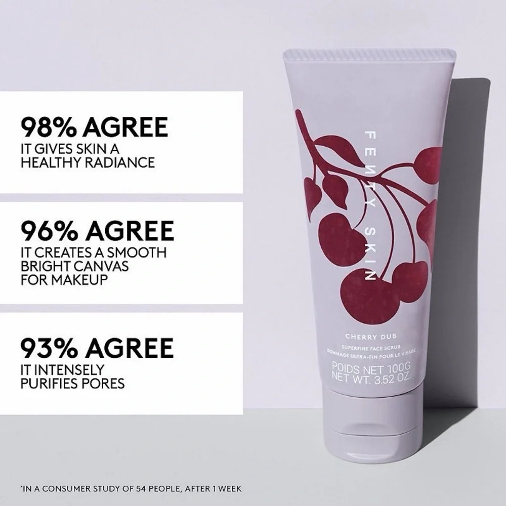 🍒 Fenty Skin Cherry Dub Body Scrub Duo | AHA Exfoliating Set - Picture 11 of 11